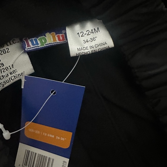 Lupilu Black Snow Bib Overalls - Picture 3 of 3